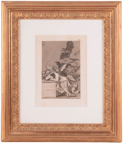 Lot 294 - After Francisco Goya (1746 - 1828), El sueño...