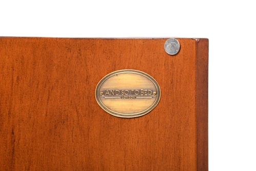 Lot 315 - A pair of Victorian style mahogany cylinder...