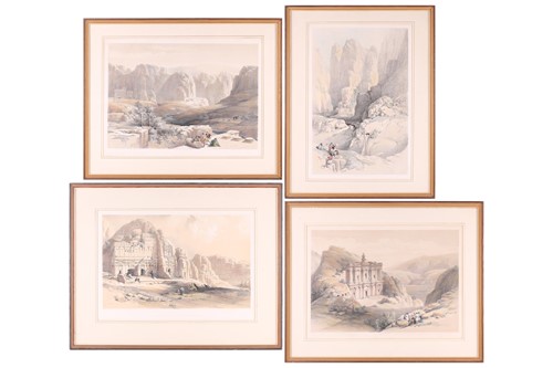 Lot 110 - After David Roberts (1796 - 1864), Four...