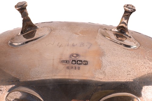 Lot 188 - A pair of diamond ear studs in 9ct gold, two...