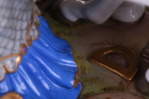 Lot 190 - A fine 19th century Meissen porcelain figurine...