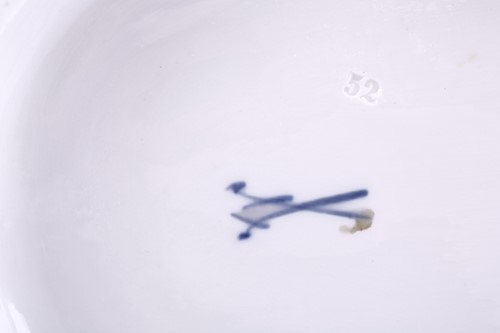 Lot 190 - A fine 19th century Meissen porcelain figurine...