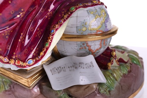 Lot 190 - A fine 19th century Meissen porcelain figurine...