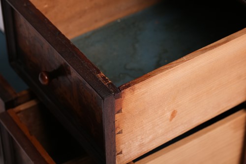 Lot 132 - A South German, Augsburg-type walnut and...