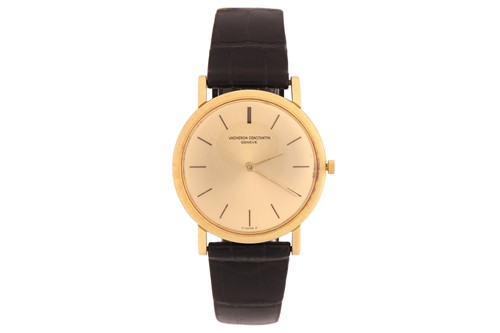 Lot 397 - A Vacheron Constantin ultra-thin gold...