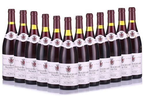 Lot 82 - Twelve bottles of 1990 Santenay-Beauregard...