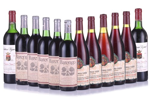 Lot 85 - Five bottles of 1986 Santenay, together with...