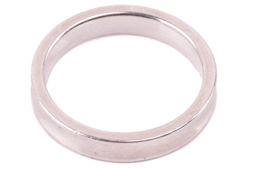 Lot 148 - Tiffany & Co. - a narrow 1837 ring, with...