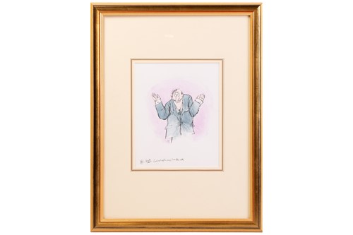 Lot 107 - Ronald Searle (1920 - 2011), 'Could Not...