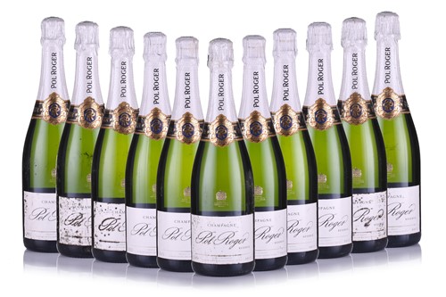 Lot 7 - Eleven bottles of Pol Roger Reserve Brut...