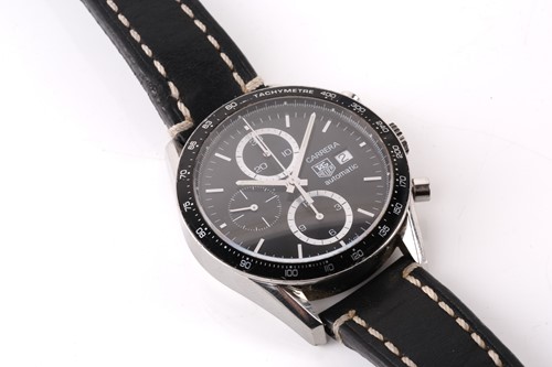 Lot 351 - A Tag Heuer Carrera automatic watch, featuring...
