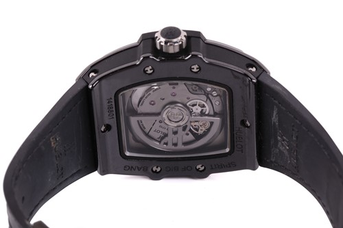 Lot 398 - A Hublot Spirit of Big Bang 39 Black Magic...