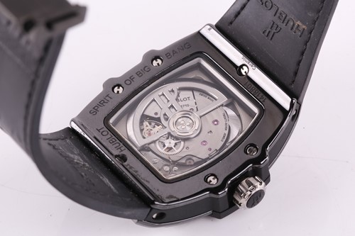 Lot 398 - A Hublot Spirit of Big Bang 39 Black Magic...