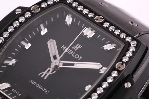 Lot 398 - A Hublot Spirit of Big Bang 39 Black Magic...