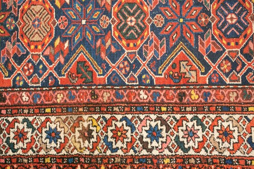 Lot 152 - • An antique Hammadan/Malayer runner with a...
