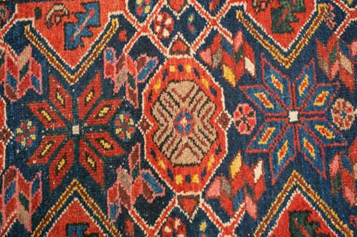 Lot 152 - • An antique Hammadan/Malayer runner with a...