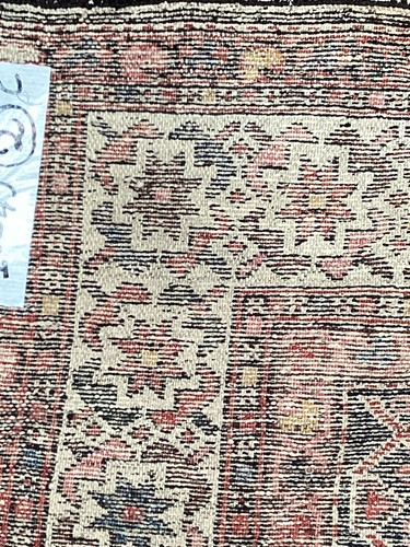 Lot 152 - • An antique Hammadan/Malayer runner with a...