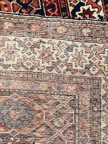 Lot 152 - • An antique Hammadan/Malayer runner with a...