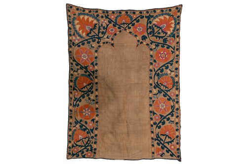 Lot 158 - A late 19th-century Uzbek Bukhara Suzani...