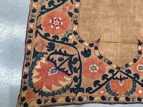 Lot 158 - A late 19th-century Uzbek Bukhara Suzani...