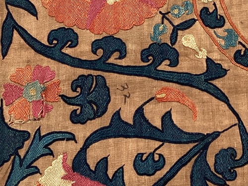 Lot 158 - A late 19th-century Uzbek Bukhara Suzani...