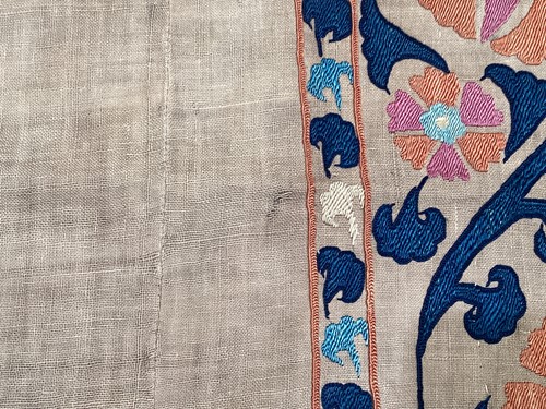 Lot 158 - A late 19th-century Uzbek Bukhara Suzani...