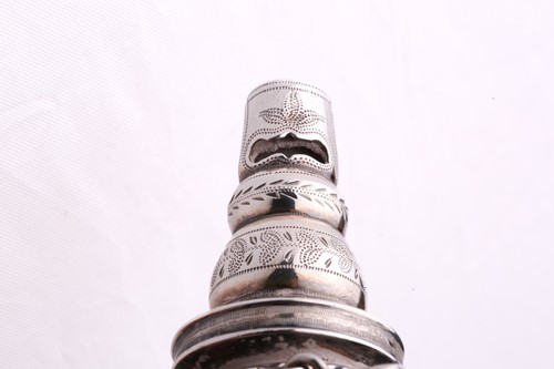 Lot 515 - A 19th century child's silver combination...