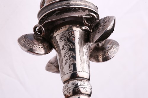 Lot 515 - A 19th century child's silver combination...