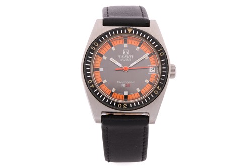 Lot 439 - A Tissot Electronic PR-516 diving watch,...