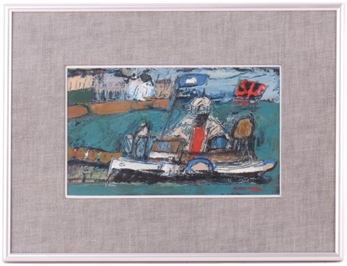 Lot 14 - Alfred Cohen (1920 - 2001), Ryde Pier (1967),...