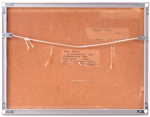 Lot 14 - Alfred Cohen (1920 - 2001), Ryde Pier (1967),...
