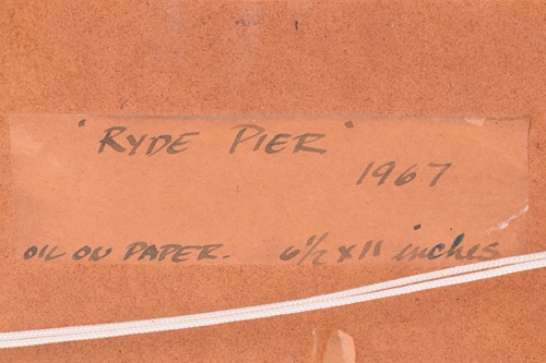 Lot 14 - Alfred Cohen (1920 - 2001), Ryde Pier (1967),...