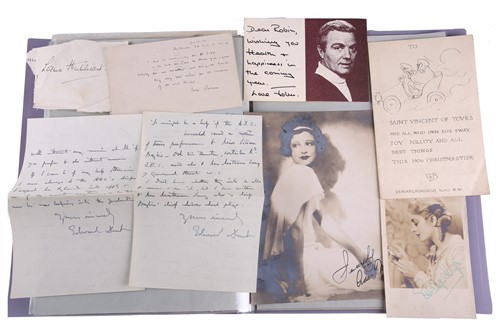 Lot 223 - A good collection of original correspondence...