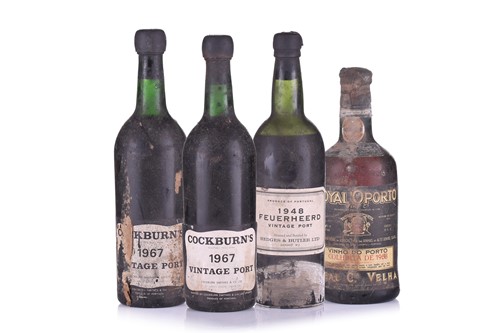 Lot 146 - Two bottles of Cockburn's 1967 Vintage Port,...