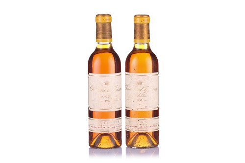 Lot 73 - Two half bottles of Chateau d'Yquem...