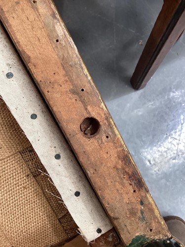 Lot 145 - A pair of Regency and later painted and parcel...