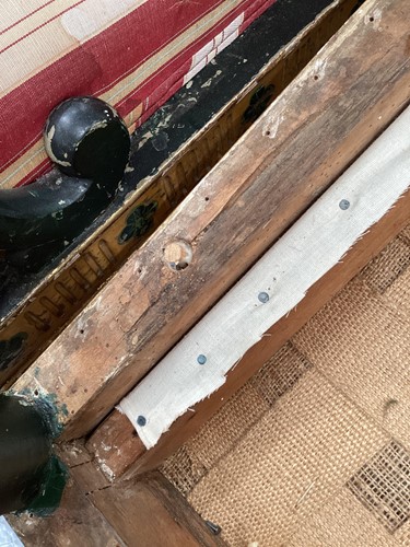 Lot 145 - A pair of Regency and later painted and parcel...