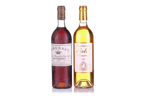 Lot 50 - Two bottles of Sauternes sweet white wine,...