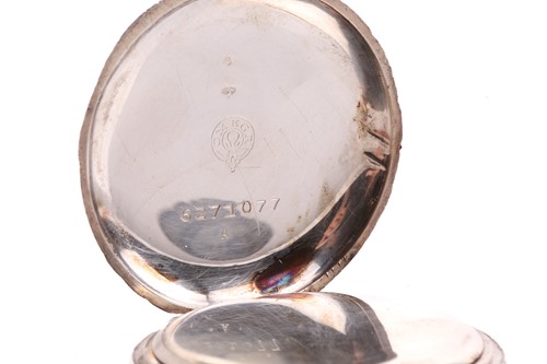 Lot 429 - An Omega open-face pocket watch, featuring a...