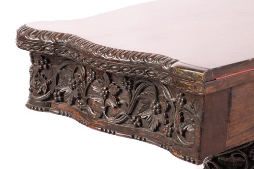 Lot 138 - A mid-19th century Anglo-Indian fold-over...