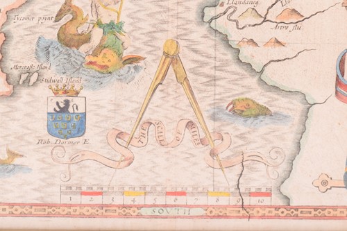 Lot 108 - After John Speed, Caernavon both shire and...