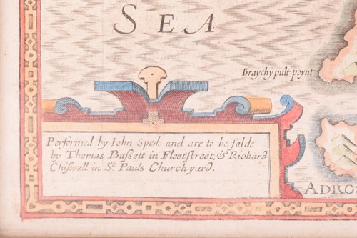 Lot 108 - After John Speed, Caernavon both shire and...