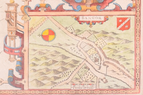 Lot 108 - After John Speed, Caernavon both shire and...