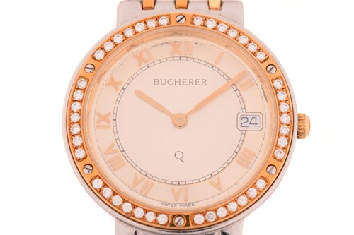 Lot 428 A Bucherer Jubile ladies bi colour quartz