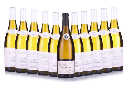 Lot 40 - Ten bottles of Pouilly Fume Boisfleury Domaine...