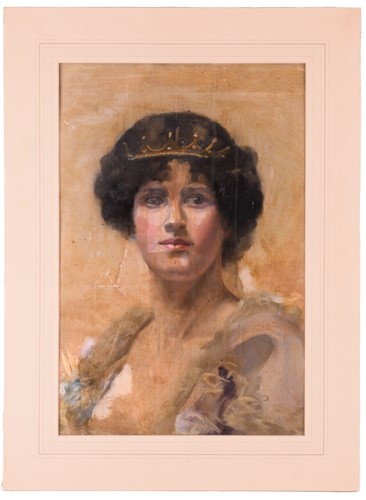 Lot 22 - Manner of John Singer Sargent, Half length...