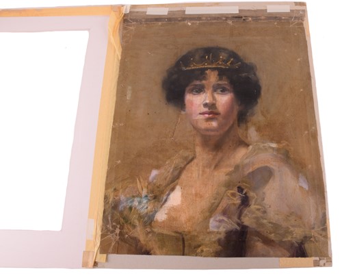 Lot 22 - Manner of John Singer Sargent, Half length...
