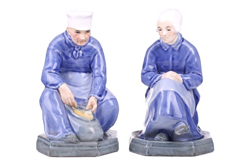 Lot 103 - A pair of Royal Doulton figures, 'A Picardy...