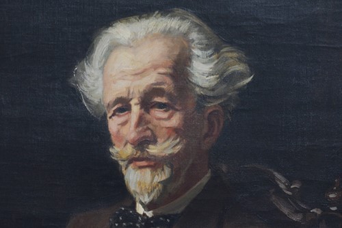 Lot 76 - Alexander Christie (1901-1986), a seated...