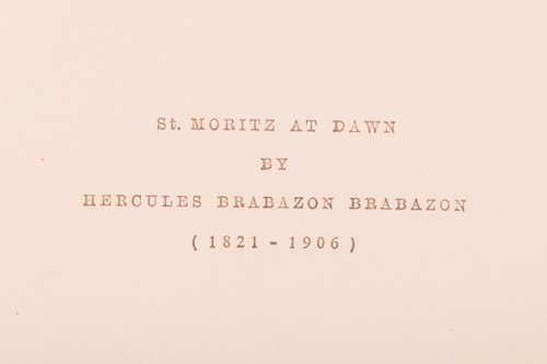 Lot 27 - Hercules Brabazon Brabazon (1821 - 1906)...
